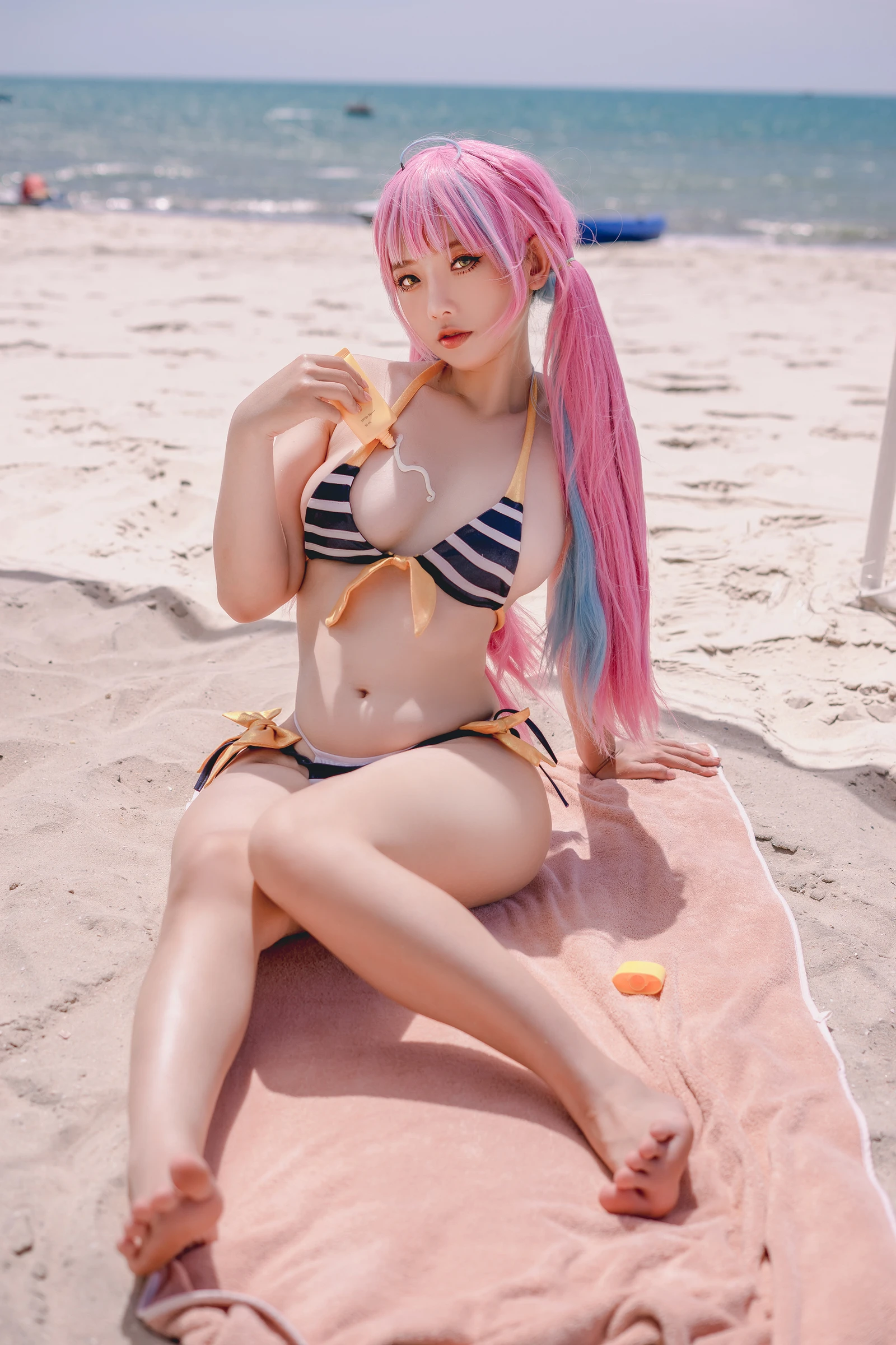图片[2]-Messie Huang Aqua Bikini 34P-COS世界